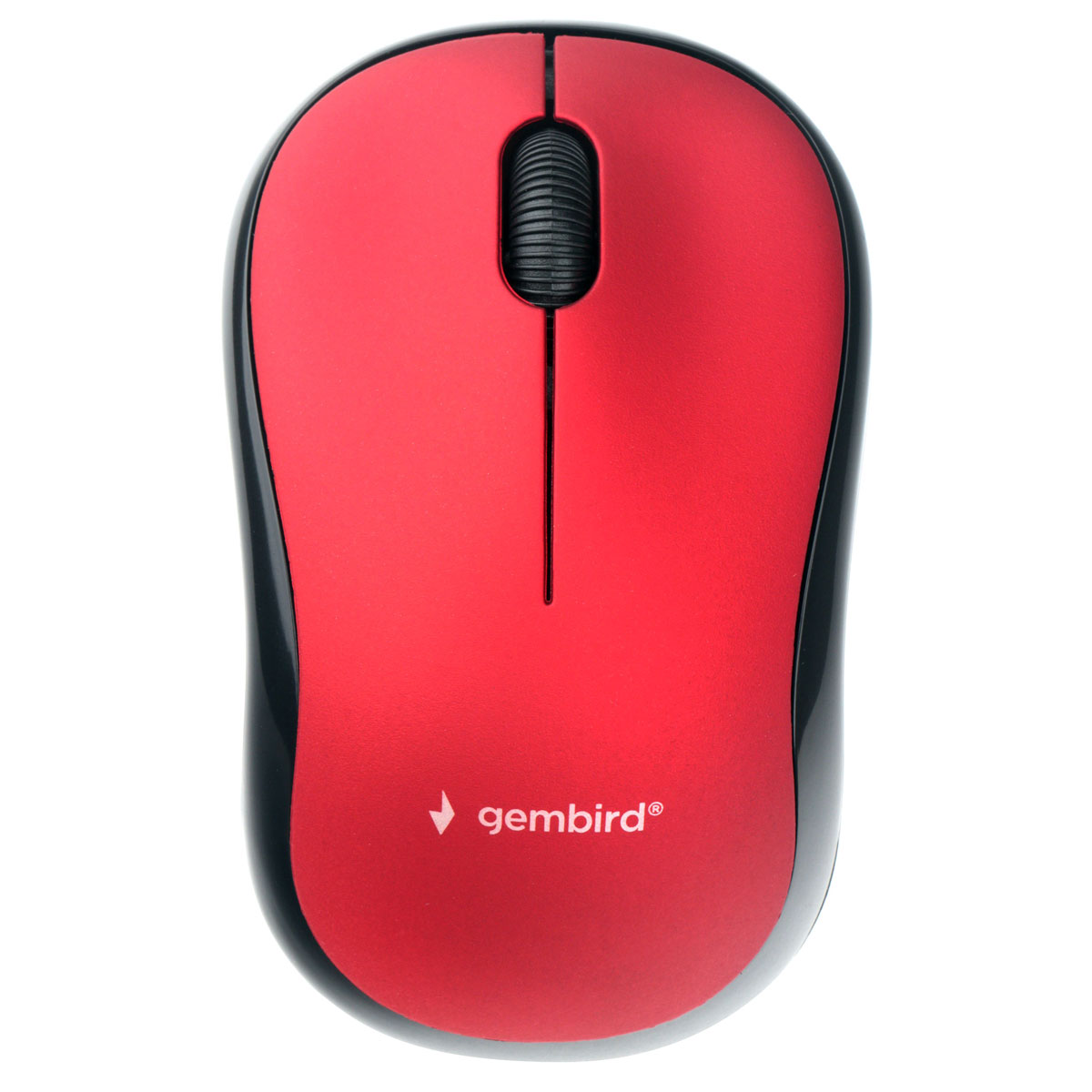 Мышь беспроводная Gembird MUSW-270, 1000dpi, оптическая светодиодная, USB, красный (MUSW-270)