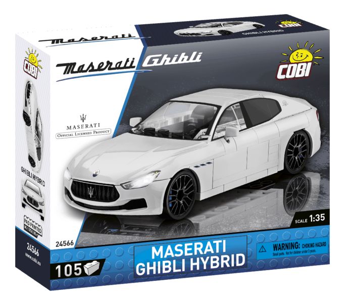 Конструктор Cobi арт.24566 Автомобиль Maserati Ghibli Hybrid 105 дет.