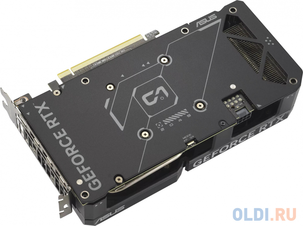 Видеокарта Asus PCI-E 4.0 DUAL-RTX4060TI-O16G NVIDIA GeForce RTX 4060TI 16384Mb 128 GDDR6 2595/18000 HDMIx1 DPx3 HDCP Ret