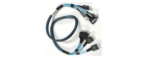 Комплект кабелей Intel A2U4PSWCXCXK2, 4xSFF-8611 (OCuLink) - 4xSFF-8611 (OCuLink), для R2208+8, 87.5 см (958267)