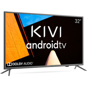 Телевизор Kivi 32H710KB (32'', HD, Smart TV, Android, Wi-Fi, серый)