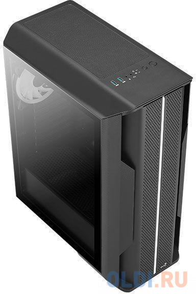 Корпус microATX Aerocool ACCM-PB26033.11 Без БП чёрный