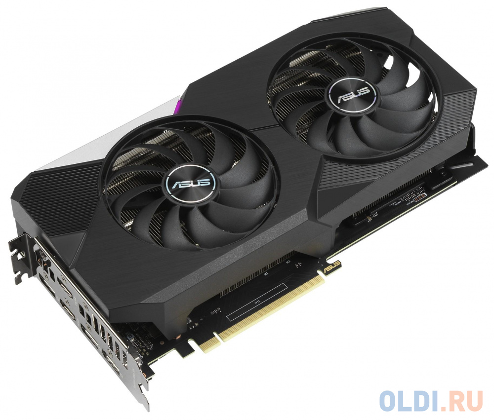 Видеокарта ASUS nVidia GeForce RTX 3070 Dual V2 LHR 8192Mb DUAL-RTX3070-8G-V2