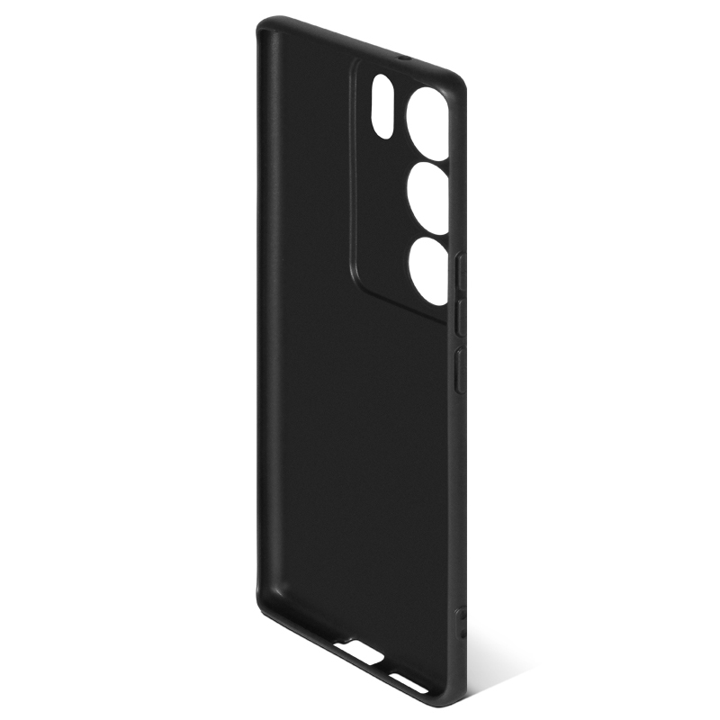 Чехол DF для Vivo S17 Silicone Black vCase-20