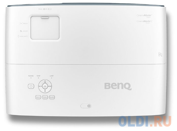 Проектор Benq TK850 DLP 3000Lm (3840x2160) 10000:1 ресурс лампы:4000часов 1xUSB typeA 2xHDMI 4.2кг