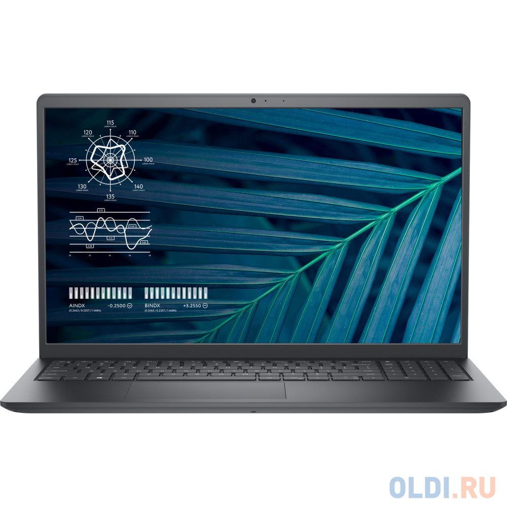 Ноутбук/ Dell Vostro 3510 15.6"(1920x1080 (матовый))/Intel Core i3 1115G4(3Ghz)/8192Mb/256SSDGb/noDVD/Int:Intel UHD Graphics/Cam/BT/WiFi/41WHr/wa