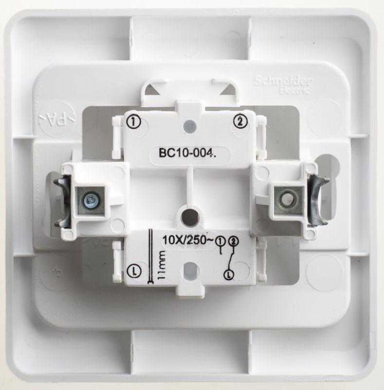 Переключатель 1-кл. СП Этюд 10А IP20 бел. SchE BC10-004B в Москвe