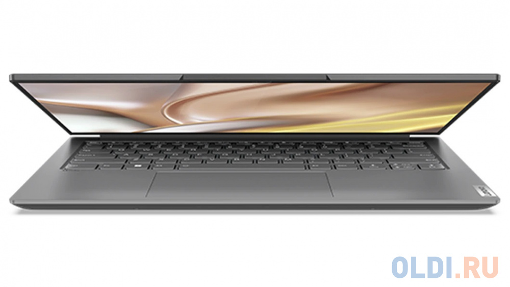 Ноутбук/ Lenovo Yoga Slim 7 Pro 14IAH7 14"(2880x1800 OLED)/Intel Core i7 12700H(2.3Ghz)/16384Mb/512SSDGb/noDVD/Ext:nVidia GeForce MX550(2048Mb)/C