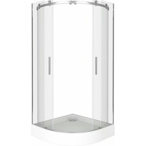 Душевой уголок Good Door Galaxy R-TD 90x90 прозрачный, хром (R-TD-90-C-CH)