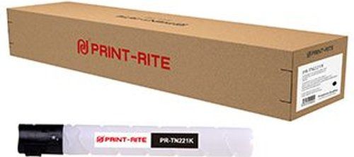 Картридж лазерный Print-Rite PR-TN221K (TN-221K/A8K3150), черный, 24000 страниц, совместимый для Konica Minolta bizhub C227/C287