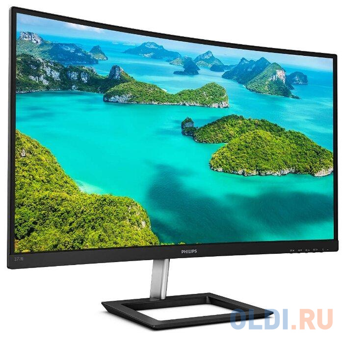 Монитор 27" Philips 272E1CA/00 черный VA 1920x1080 250 cd/m^2 4 ms VGA HDMI DisplayPort Аудио 272E1CA/00