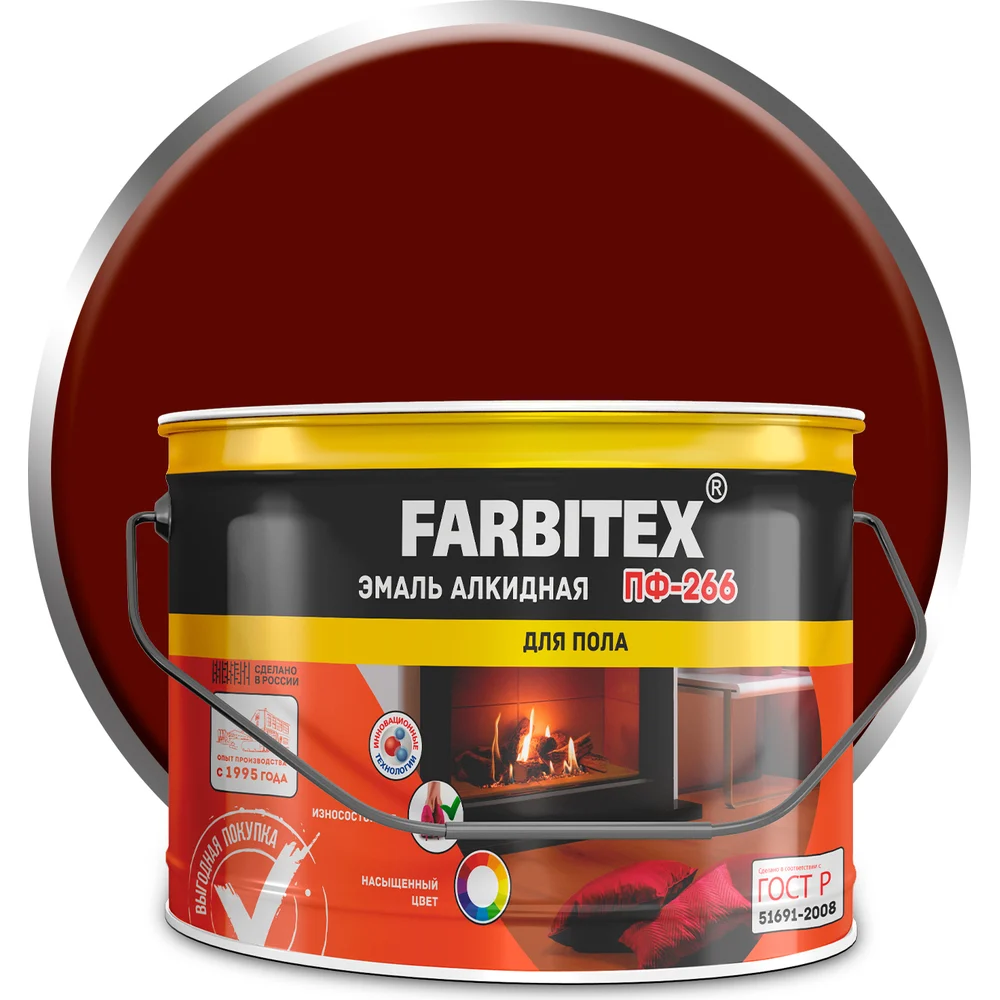 Алкидная эмаль Farbitex в Москвe