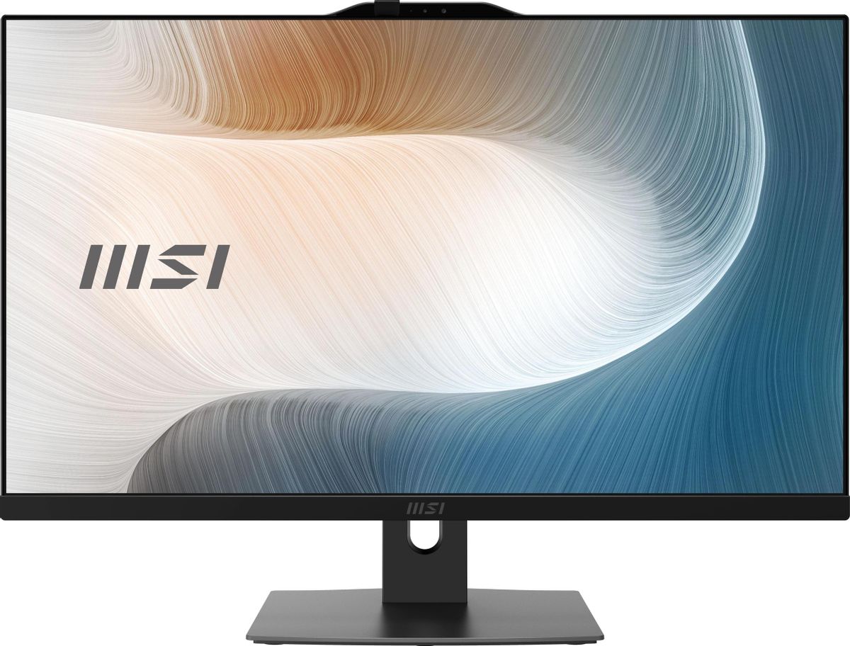 Моноблок MSI Modern AM272P 1M 27" 1920x1080, Intel Core i5-120U 1.4 ГГц, 16Gb RAM, 512Gb SSD, Intel UHD Graphics, WiFi, BT, Cam, без ОС, черный, клавиатура, мышь (9S6-AF8231-890)