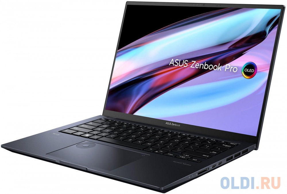 Ноутбук/ ASUS UX6404VV-P1107X Touch 14.5"(2880x1800 OLED 16:10)/Touch/Intel Core i7 13700H(2.4Ghz)/16384Mb/1024PCISSDGb/noDVD/Ext:nVidia GeForce