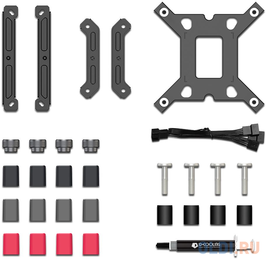 Cooler ID-Cooling FROZN A620 BLACK 270W/ Intel 1700, 12*, 115*, AMD AM5, AM4/ Screws