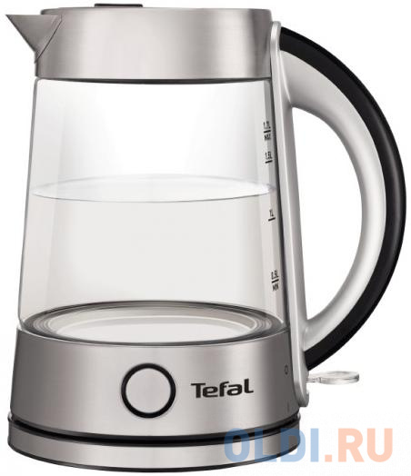 Чайник Tefal KI760D30 2400 Вт серебристый 1.7 л стекло