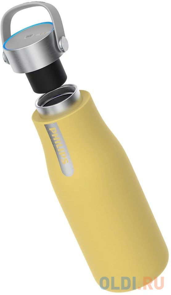 Бутылка-водоочиститель Philips AWP2787YL/10 желтый 0.35л.