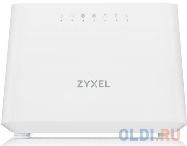 Маршрутизатор/ Zyxel EX3300-T0 Gigabit Wi-Fi router, AX1800, Wi-Fi 6, MU-MIMO, EasyMesh, 802.11a/b/g/n/ac/ax (600+1200 Mbps), 1xWAN GE, 4xLAN GE, 1xUS