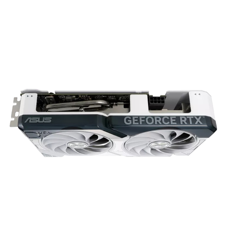 Видеокарта ASUS GeForce RTX 4060 Ti 8GB White 2595Mhz PCI-E 4.0 8192Mb 18000Mhz 128 bit HDMI 3xDP DUAL-RTX4060TI-O8G-WHITE / 90YV0J42-M0NA00 в Москвe