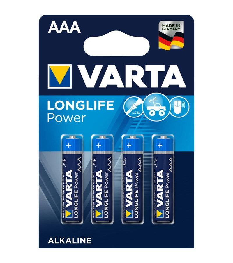 Батарейка Varta Longlife Power AAA блистер 4шт.