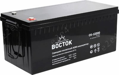 Аккумуляторная батарея для ИБП ВОСТОК СК-12200, 12V, 200Ah