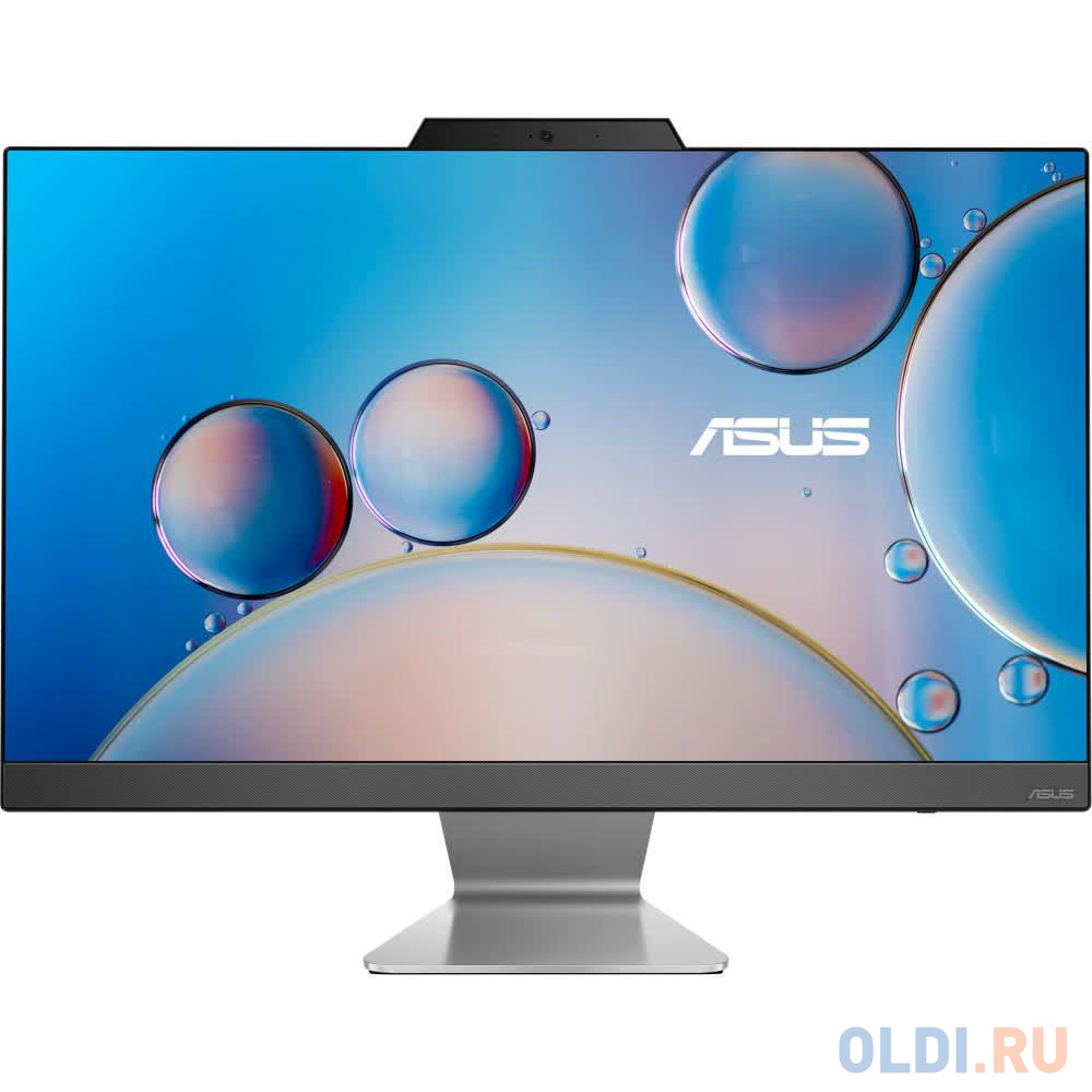 Моноблок Asus F3402WFA-BPC0060 23.8" Full HD Ryzen 5 7520U (2.8) 8Gb SSD512Gb RGr CR noOS GbitEth WiFi BT 90W клавиатура мышь Cam черный 1920x108