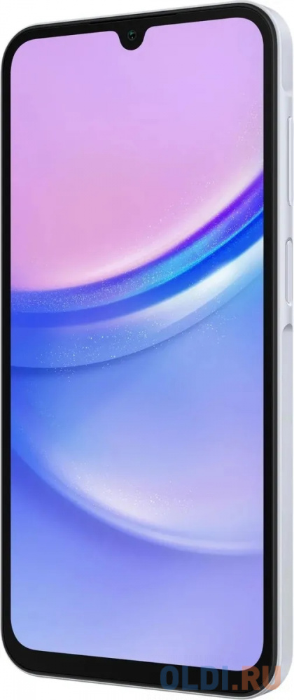 Смартфон Samsung SM-A155F Galaxy A15 128Gb 6Gb голубой моноблок 3G 4G 2Sim 6.5" 1080x2340 Android 14 50Mpix 802.11 a/b/g/n/ac NFC GPS GSM900/1800 в Москвe