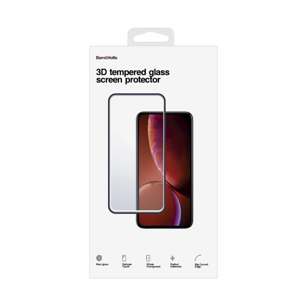 Защитное стекло Barn&Hollis для Huawei Mate 20 Pro Full Screen 3D Black УТ000021442