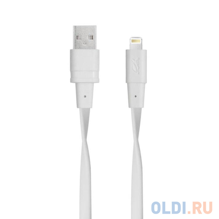 Автомобильное зарядное устройство RIVAPOWER VA4215 WD2 белое 1,0A / 1USB, с кабелем MFi Lightning