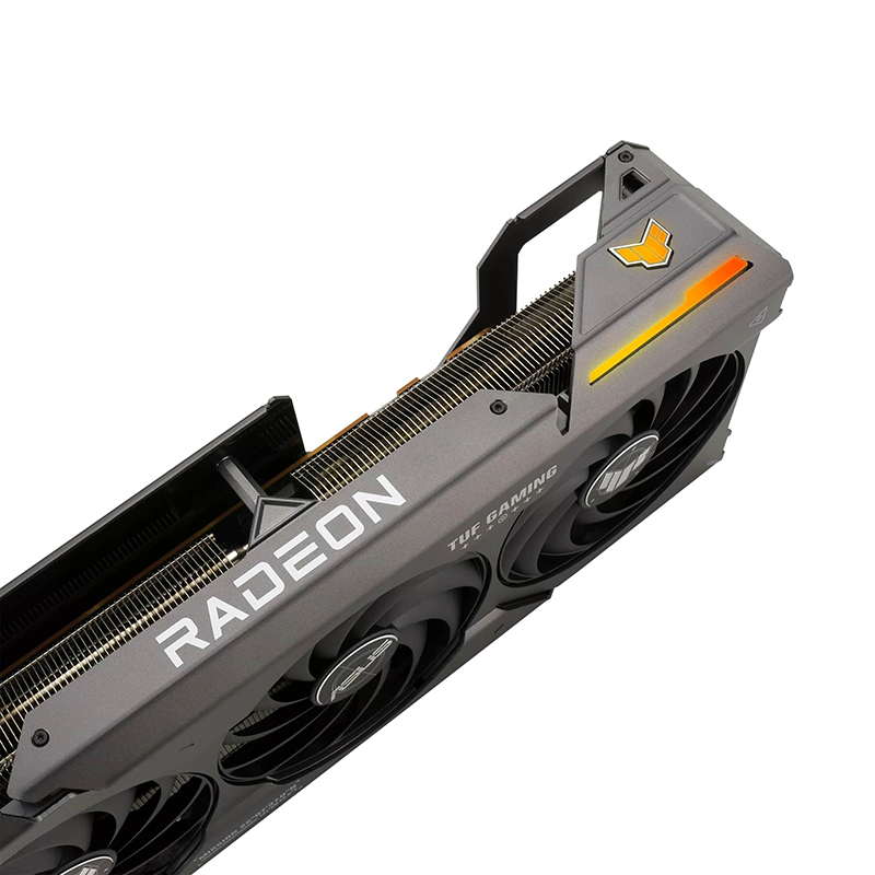 Видеокарта ASUS TUF Gaming Radeon RX 7800 XT OC Edition 16GB 2254Mhz PCI-E 4.0 16384Mb 19500Mhz 256 bit HDMI DP TUF-RX7800XT-O16GGAMIN в Москвe