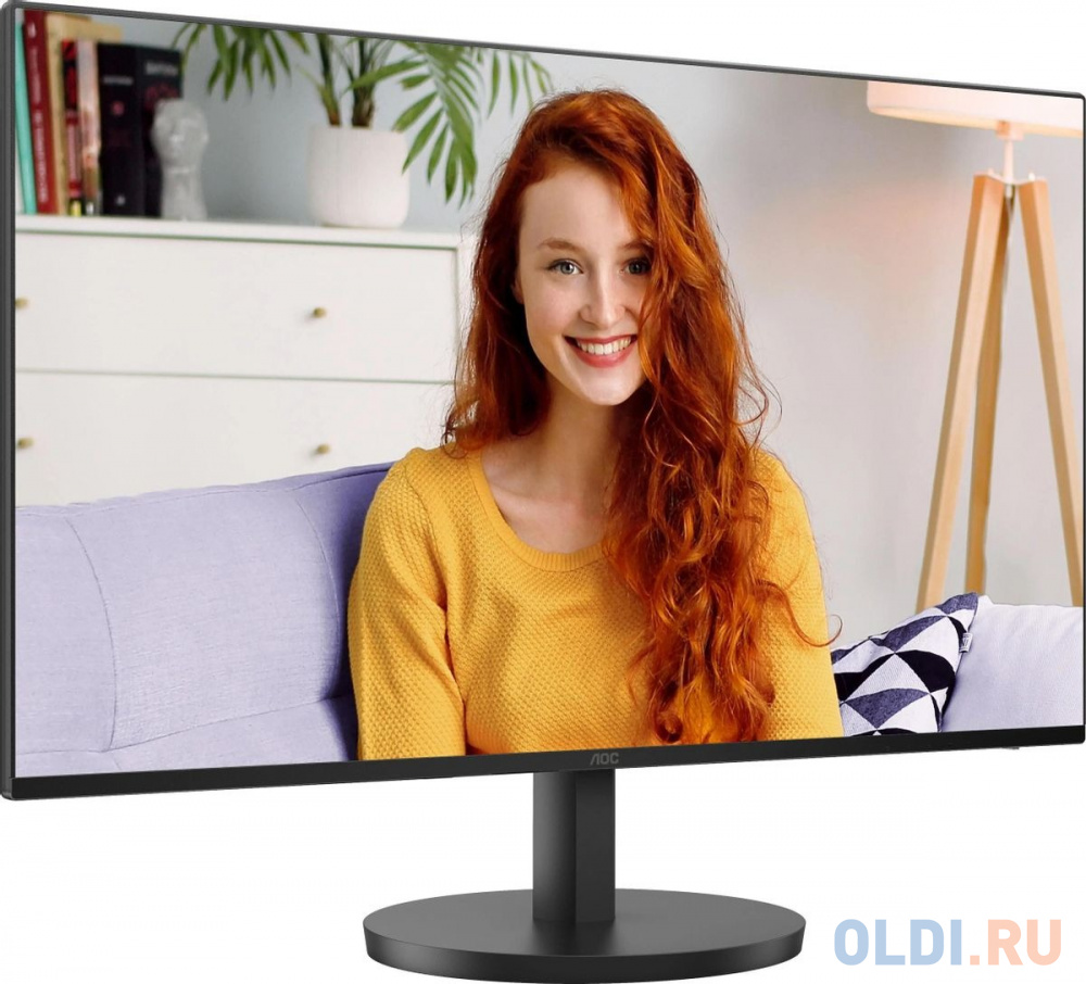 Монитор AOC 27" Basic-Line 27B3CA2 черный IPS LED 4ms 16:9 HDMI матовая 1000:1 250cd 178гр/178гр 1920x1080 100Hz FHD USB 3.4кг в Москвe