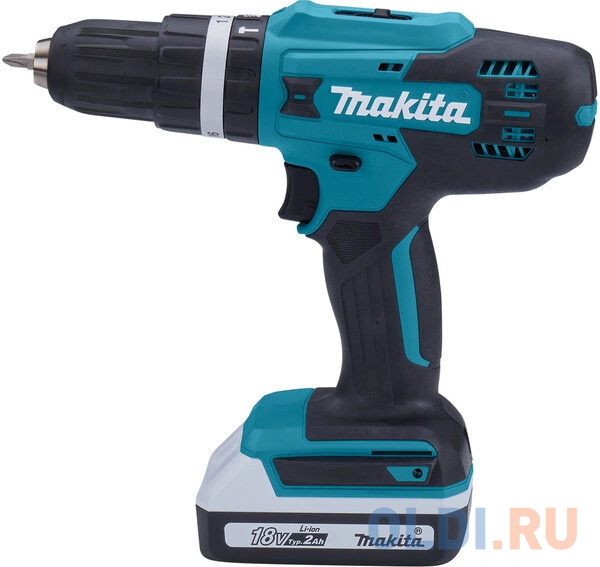 Дрель-шуруповерт Makita HP488D002 18Вт аккум. патрон:быстрозажимной (кейс в комплекте) в Москвe