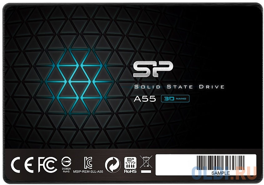 SSD накопитель Silicon Power Ace A55 128 Gb SATA-III SP128GBSS3A55S25