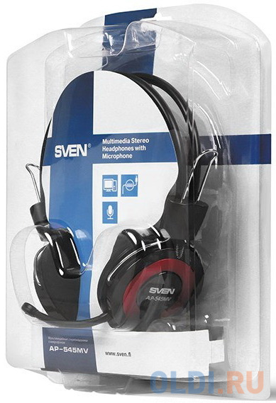 Sven AP-545MV Black+Red