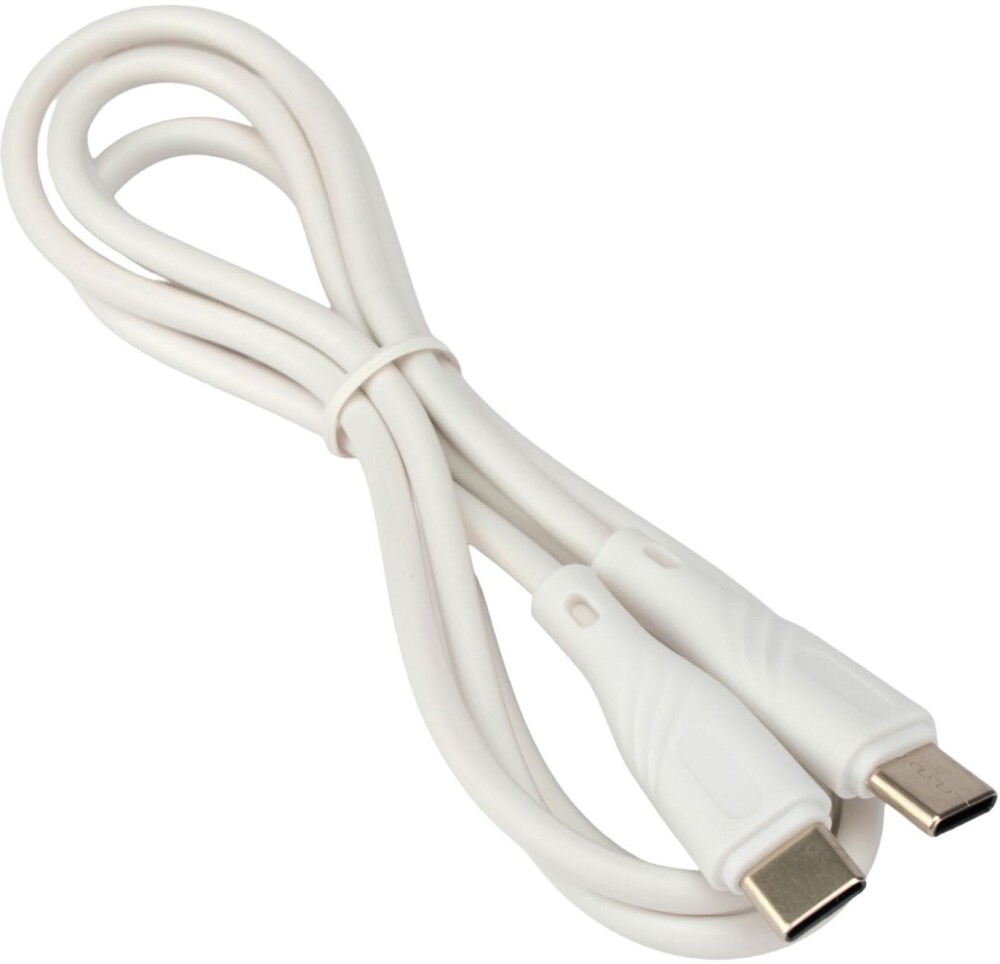 Кабель USB Type-C(m)-USB Type-C(m), быстрая зарядка, 3А, 1 м, белый, Cablexpert CCB-USB2-CMCMO1-1MW (CCB-USB2-CMCMO1-1MW)