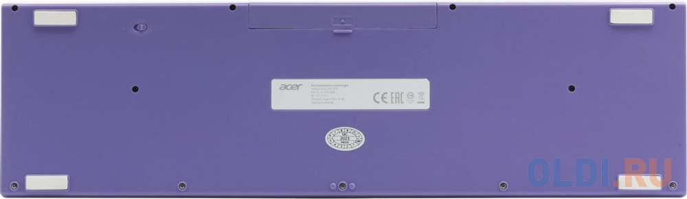 Клавиатура+мышь Acer OCC205 Wireless Purple