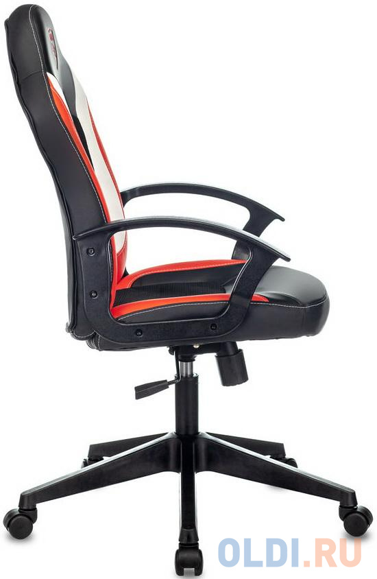 Кресло для геймеров Zombie Zombie 11 чёрный красный