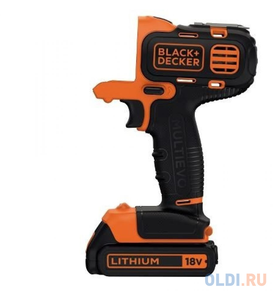 Дрель-шуруповерт Black+Decker MT218KB-QW аккум. патрон:быстрозажимной (кейс в комплекте) в Москвe