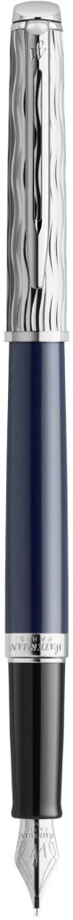 Ручка перьевая Waterman Hemisphere L`Essence du Bleu, синий, Латунь, колпачок, подарочная упаковка (CW2166467)