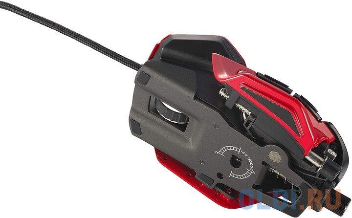 Мышь проводная Mad Catz R.A.T. 8+ ADV красный USB