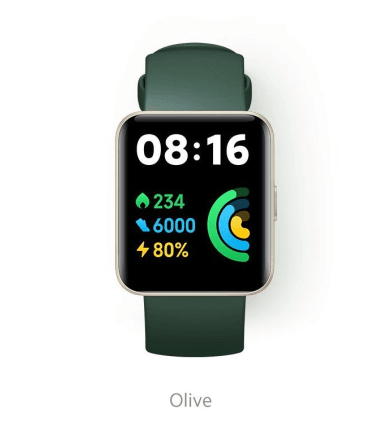 Ремешок Xiaomi для Xiaomi Watch 2 Lite, оливковый (M2117AS1/BHR5834GL)