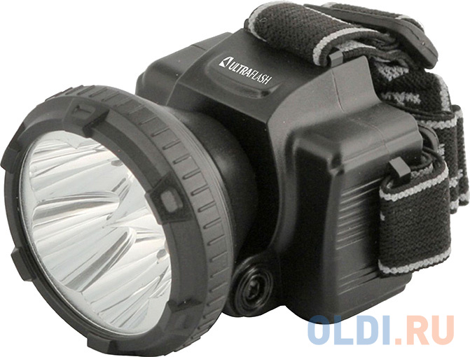 Фонарь налобный Ultraflash LED5365 чёрный