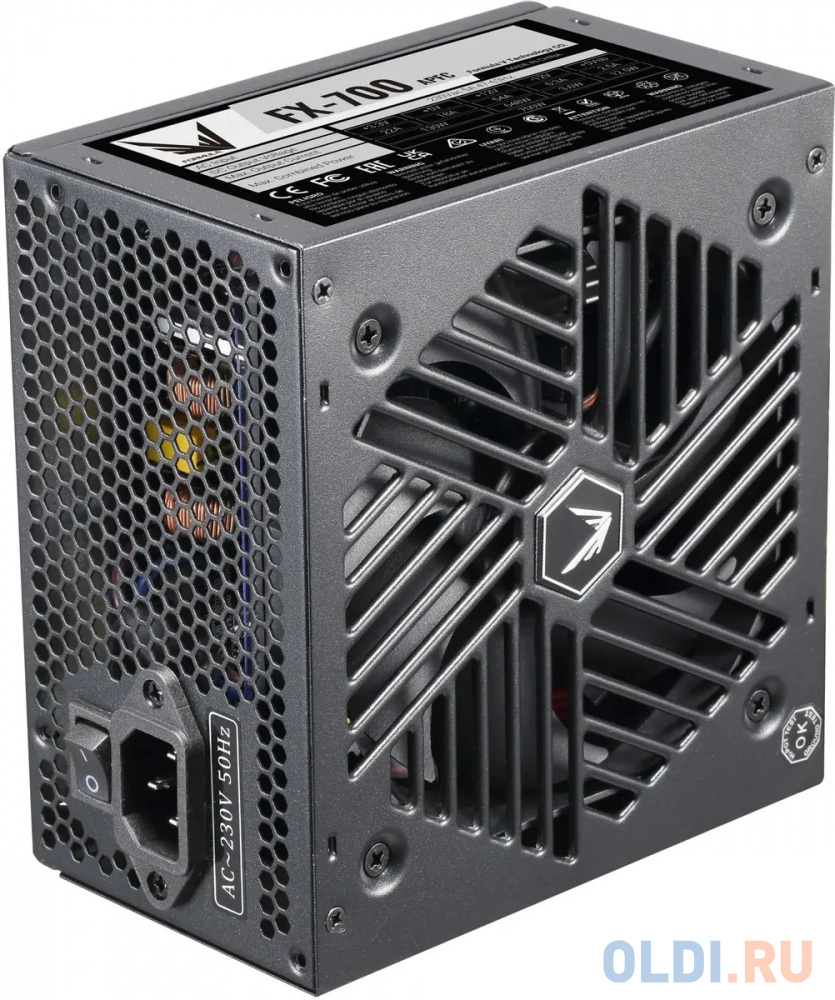 Блок питания Formula ATX 700W FX-700 (24+4+4pin) APFC 120mm fan 7xSATA RTL