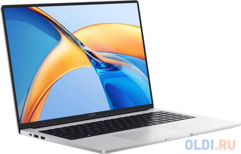 Ноутбук 16" IPS FHD HONOR MagicBook X16 silver (Ryzen 5 7640HS/16Gb/512Gb SSD/VGA int/noOS) (5301AJYF)