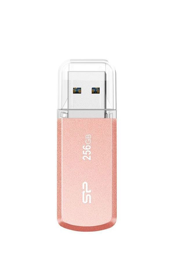 Флешка 256Gb Silicon Power Helios 202, USB 3.2, Розовое Золото (SP256GBUF3202V1P)