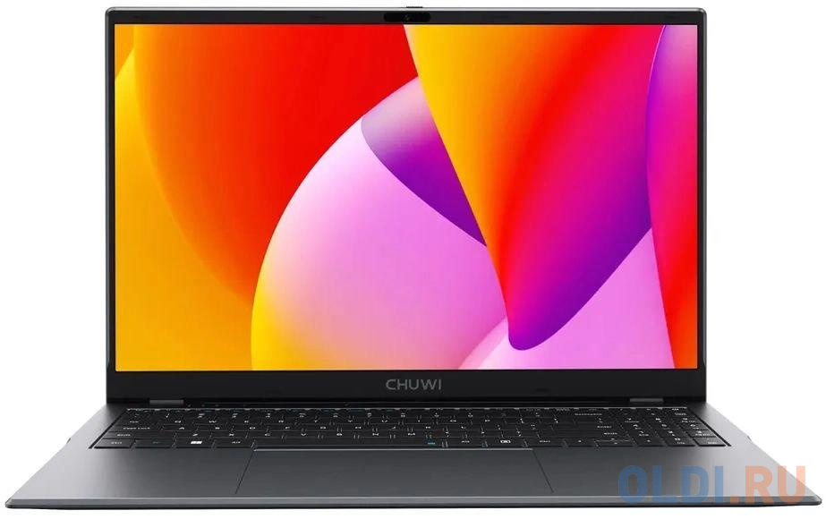 Ноутбук Chuwi HeroBook Plus Celeron N4020 8Gb SSD256Gb Intel UHD Graphics 600 15.6&quot; IPS FHD (1920x1080) Windows 11 Home grey WiFi BT Cam 5000mAh