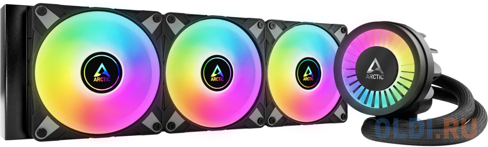 Жидкостная система охлаждения Arctic Cooling Arctic Liquid Freezer III-360 A-RGB Black Multi Compatible All-In-One CPU Water Cooler  (ACFRE00144A)