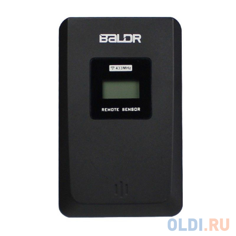 BALDR B0340ST2H2-BLACK Беспроводная Метеостанция с индикатором открытия/закрытия окна, черный