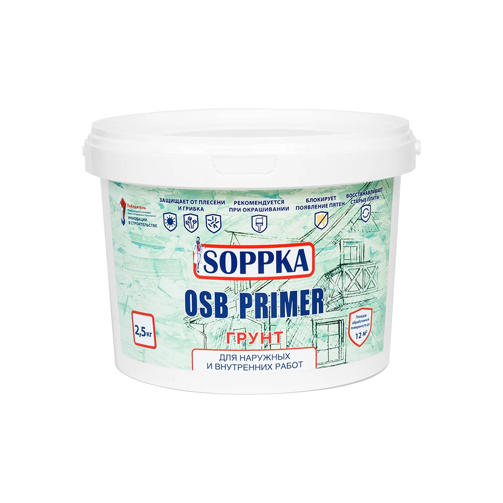 Изолирующий грунт для OSB SOPPKA