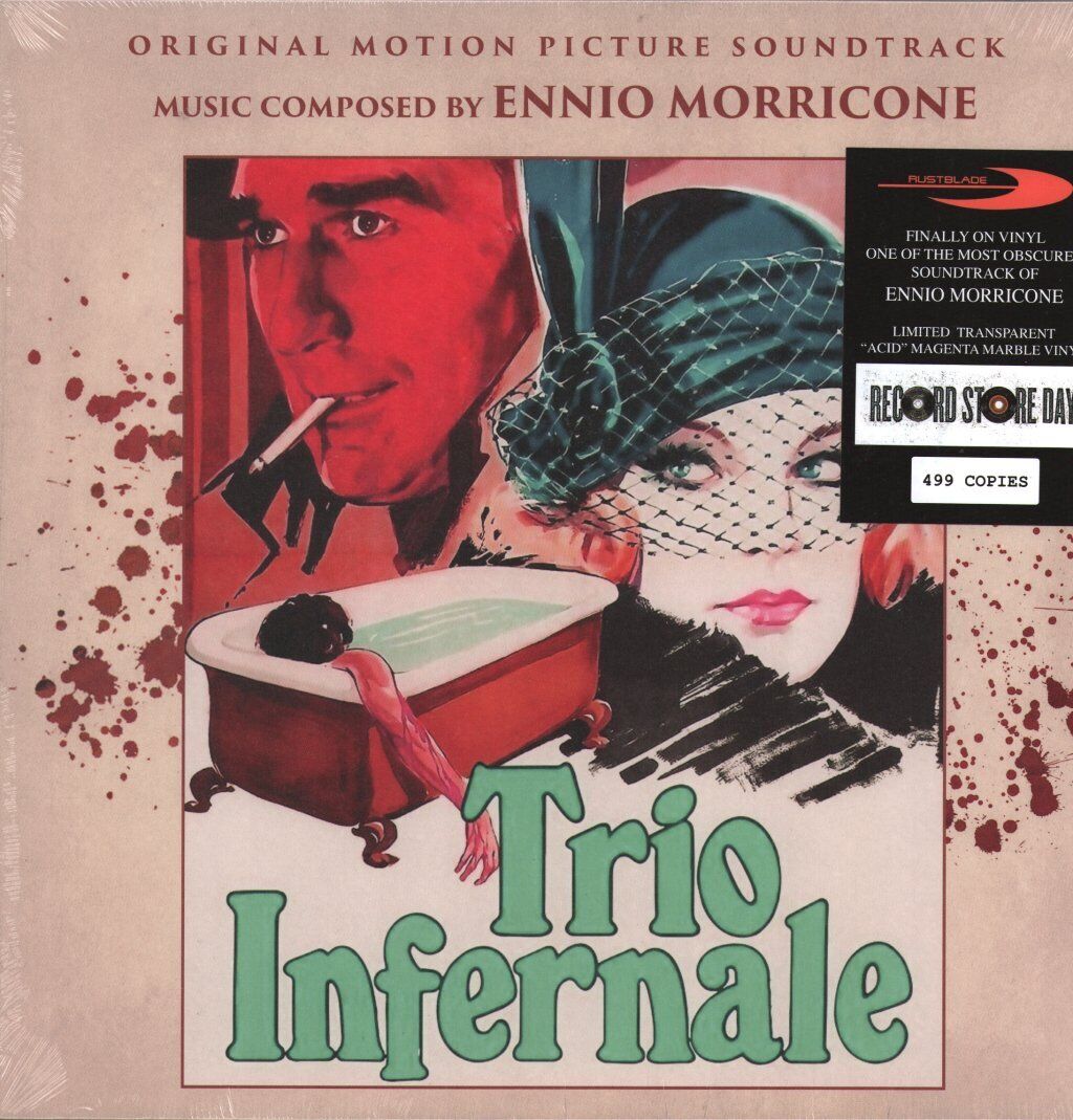Виниловая пластинка OST, Trio Infernale (Ennio Morricone) (coloured) (4250137213804)